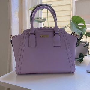 Kate Spade lilac road small marguerite scalloped